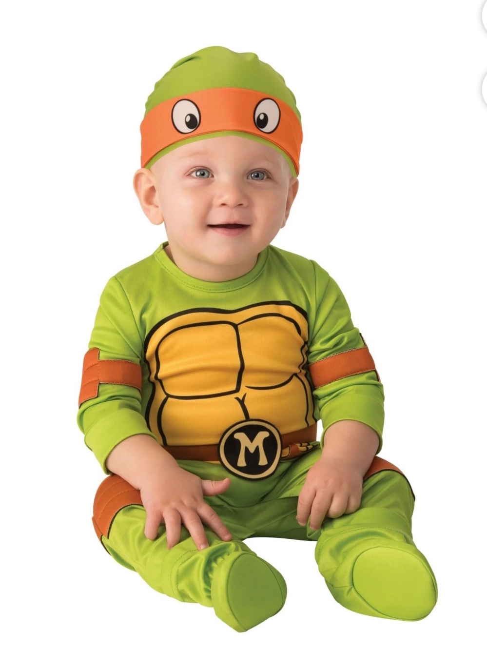 Teenage Mutant Ninja Turtle Infant Halloween Costume 12-18M By Rubies II,